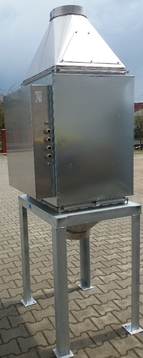 Suszarnia do owoców na podstawie